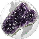 SCIENCE ミニ鉱物標本 SiO2「アメシスト《紫水晶》Amethyst 産地:ウルグアイ東方共和国」サムネイル・ボックス(約4cm角)入り アメジスト(3)