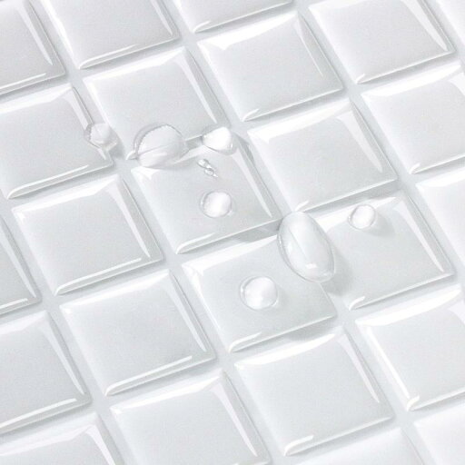 【売れ筋】MORCART タイルシール 防水 耐熱 キッチン 洗面所 トイレ DIY 家具やアイテムの装飾 タイルシート 壁紙シール 3D リメイクシート (25x25cm, 4枚, モザイク・ホワイト) 【売れ筋】MORCART タイルシール 防水 耐熱 キッチン 洗面所 トイレ DIY 家具やアイテムの装飾 タイルシート 壁紙シール 3D リメイクシート (25x25cm, 4枚, モザイク・ホワイト)