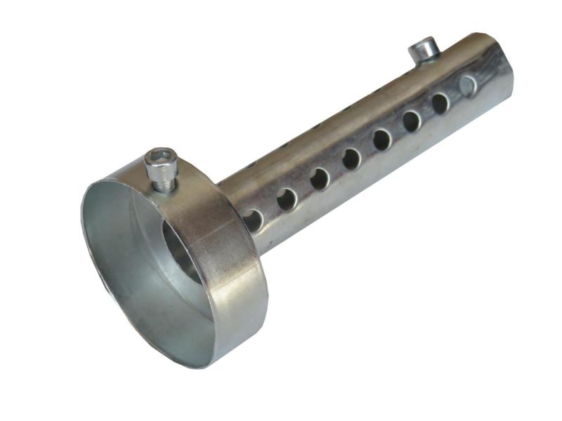 マフラー バッフル インナーサイレンサー 60 Φ ロング 音量調整付き 汎用