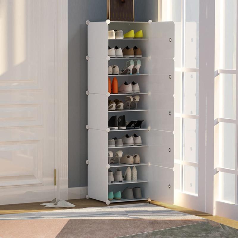 下駄箱 シューズボックス 玄関収納 組み立て式 DIY シューズラック 二足入れても余裕 靴箱 靴収納 ブー..