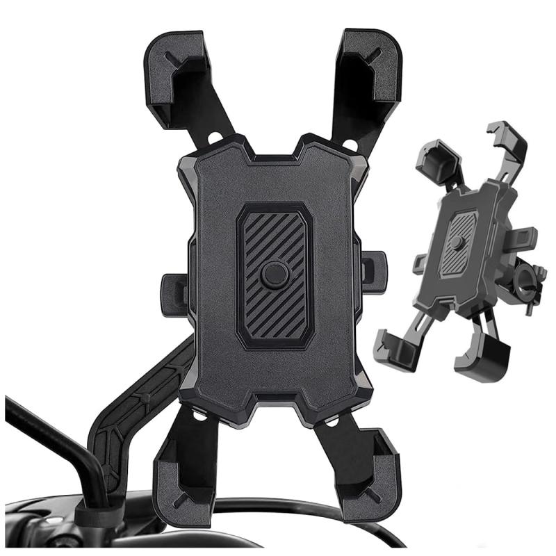 バイク スマホホルダー 振動吸収 自転車 スマホホルダー バイク用スマホホルダー 携帯ホルダー バイク 振動吸収 バイク スマホホルダー 落下防止 360°回転可能 自転車 携帯ホルダー ロードのサムネイル