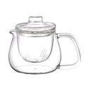 KINTO (キントー) UNITEA ティーポット 450ml ガラス 食洗機対応 耐熱ガラス ギフト プレゼント 8363(3)
