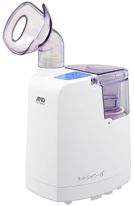 A&amp;D 超音波温熱吸入器 ホットシャワー5 ブルー UN-135A-JC