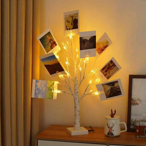 Lecone LED ツリーライト クリップ12個付き 24LEDライト ブランチツリー 白樺 卓上 クリスマスツリー 白 USB/乾電池給電式 おしゃれDIY 置く型 和風 常夜灯 寝室用 パーティー 結婚式 バレンタイン Lecone LED ツリーライト クリップ12個付き 24LEDライト ブランチツリー 白樺 卓上 クリスマスツリー 白 USB/乾電池給電式 おしゃれDIY 置く型 和風 常夜灯 寝室用 パーティー 結婚式 バレンタイン