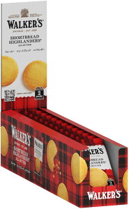 ウォーカー ショートブレッド ハイランダー#176 40g×12個入り 1898年 スコットランド スペイサイドで創業 自然原料 (小麦粉 バター 砂糖 食塩)のみ使用 個包装 お配り イギリスみやげ お菓子 英国王室ご用達 WALKER’S