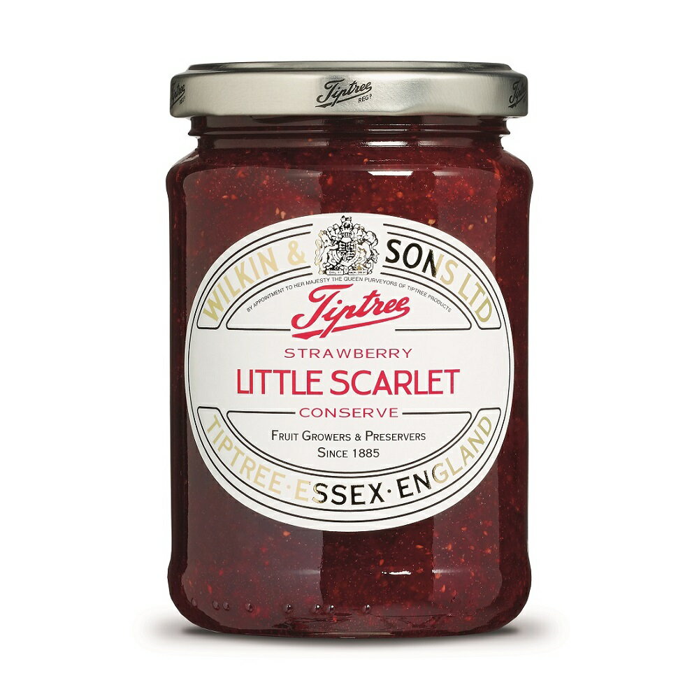 130年以上の伝統レシピから作られる英国王室御用達ジャムメーカー、チップトリー。リトルスカーレットジャムはチップトリーの名を世界に広めた、最高品質のジャムとして親しまれています。香豊かな小粒のイチゴを意味するリトルスカーレットは広大な自家農園で作られる完熟リトルスカーレットを使用した、唯一無二のジャムです br> 【ブランド】チップトリー 【商品名】リトルスカーレット・ストロベリージャム 【内容量】340g 【原産国】イギリス 【原材料】砂糖、いちご／ゲル化剤（ペクチン：オレンジ由来）、pH調整剤 ※この商品は日本語の表示が印刷されています。 ＜商品の内容・パッケージについて＞ 正しい商品情報を掲載するよう努めておりますが、急な変更などによりお届け商品とサイト上の表記・パッケージが異なる場合がございます。悪しからずご容赦下さい。&#9656;&#9656;ゲリラセールや&#9666;&#9666;ここだけのお得情報も！&#9656;&#9656;メルマガ登録&#9666;&#9666; &#9656;&#9656;セール開始や&#9666;&#9666;ポイント UPをお知らせ！&#9656;&#9656;お気に入り登録&#9666;&#9666;