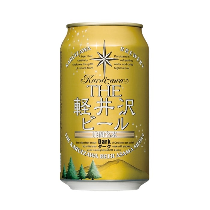 乐天商城 - 【送料込み】【長野県】THE軽井沢ビール ダーク 350mlx24（軽井沢ブルワリー） お土産 ギフト プチギフト 誕生日