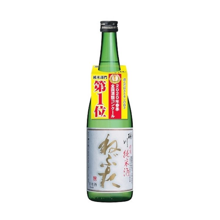 乐天商城 - 【送料込み】【青森県】桃川 清酒上撰 ねぶた 淡麗純米酒 720ml x1 お土産 ギフト プチギフト 誕生日