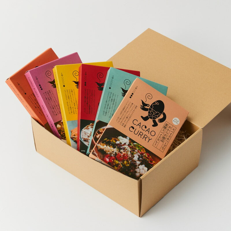 乐天商城 - 【送料込み】【京都府 GOOD NATURE MARKET】GOOD CACAO カカオカレー6点ギフトセット お土産 ギフト プチギフト 誕生日