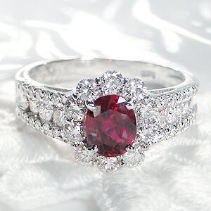 【鑑別書付】pt900 ルビー & ダイヤモンド リング希少 高級 人気 ダイヤリング プラチナ ダイヤモンドリング ルビー 人気 1ct 豪華 可愛い 送料無...