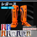 レガース レッグガード シンガード レッグサポーター キックボクシング 格闘技 武道 空手 MMA 防具 すねの甲ガード プロテクター 脛当て トレーニング ム...
