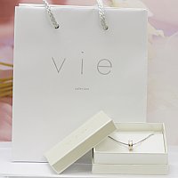 vie ペアネックレス ステンレス 【ペア販売】 サージカルステンレス 側面にレーザー刻印可能 安心医療素材 vieペアネックレス 刻印可能ペアネックレス ステンレスペアネックレス ピンク＆ブラックペアネックレス レーザー刻印ペアネックレス