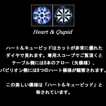 ダイヤモンド エンゲージ リング プラチナ 婚約指輪 0.3カラット Dカラー エクセレント VVS1 ハート＆キューピッド ダイヤを美しく魅せる小さな爪 【中宝研鑑定】 クリスマス 結婚記念日 プロポーズ [ジュエリー大賞ショップ1位] クリスマス 安い