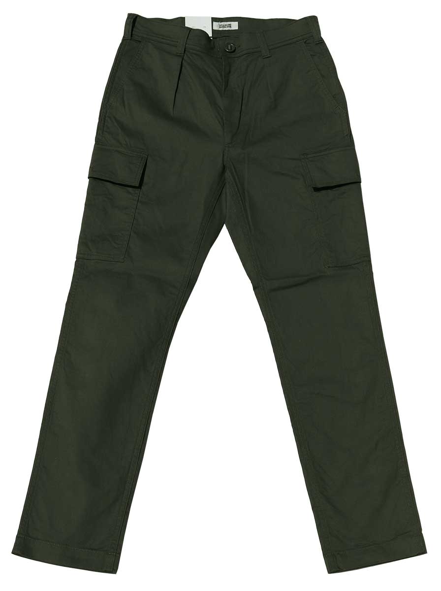 SPELLBOUND:ジンコード　ストレッチ　カーゴパンツ(オリーブグリーン):43-902S 28-34 スペルバウンド メンズ パンツ 裾上げ 岡山
