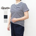 【SALE セール】Gymphlex ジムフレックス レディース 半袖ロゴ刺繍Tシャツ GY-C0446 COM