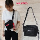 MILKFED. ~NtFh FRONT POCKET SHOULDER BAG V_[obO 103202053002