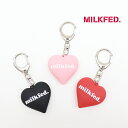 【SALE セール 30%OFF】MILKFED ミルクフェド 3D HEART KEYCHAIN MILKFED. キーホルダー 103213054039