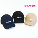 MILKFED ミルクフェド レディース COOPER LOGO CAP MILKFED. 6パネルキャップ 103231051001