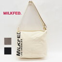 【SALE セール 20%OFF】MILKFED ミルクフェドSTENCIL LOGO SHOULDER BAGショルダーバッグ 103233053004