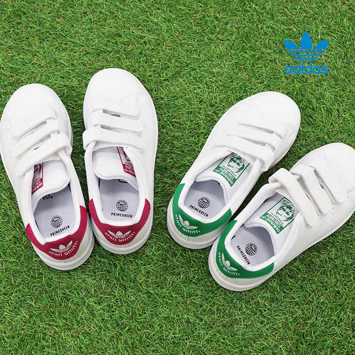 adidas Originals アディダス オリジナルス スタンスミス キッズ スニーカー ジュニア アディダス 子供 カジュアル ベルクロ STAN SMITH CFC