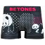 BETONES ビトーンズ メンズ ボクサーパンツ ANIMAL4 パンダ L.BLACK Lブラック D004-9