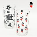 【SALE セール 20%OFF】BOHEMIANS ボヘミアンズ タンブラーグラス コップ BOGEY LOVE&HAT BG-125