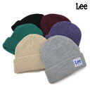 リー ニット帽 レディース 【SALE セール】Lee リー WATCH CAP ACRYLIC アクリル ワッチキャップ 100-176316