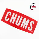 CHUMS `X Sticker CHUMS Logo Large SXebJ[ [W CH62-1058