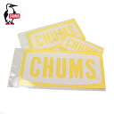 CHUMS チャムス Cutting Sheet CHUMS Logo L カッティングシートチャムスロゴL CH62-1482