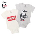 CHUMS チャムス ベビー Baby Logo Rompers ベビーロゴロンパース CH27-1020