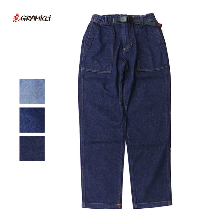 Gramicci グラミチ STRETCH DENIM LOOSE TAPERED RIDGE PANT ストレッチデニムルーズテーパードリッジ..