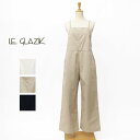 【SALE セール】LE GLAZIK ルグラジック レディース ライトピケ サロペットパンツ WOMEN LG-E0045 LPQ