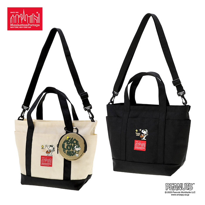 Manhattan Portage マンハッタンポーテージ Whitestone Tote Bag PEANUTS FW2023 トートバッグ 1360-PEANUTS-FW23