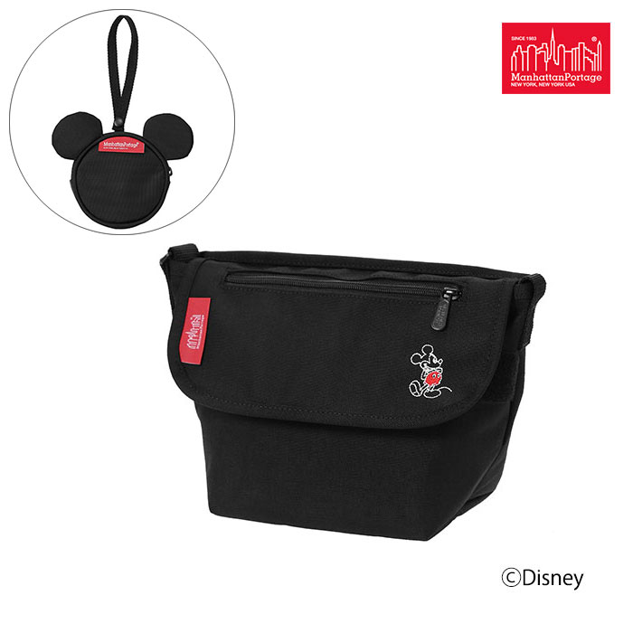 【数量限定】Manhattan Portage マンハッタンポーテージ 【Mickey Mouse Collection】 Casual Messenger Bag Mickey Mouse 2021 ショルダーバッグ 1603-MIC-21