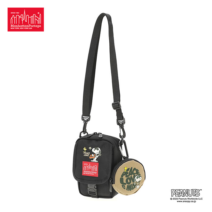 Manhattan Portage マンハッタンポーテージ Cobble Hill Pocketbook Shoulder Bag PEANUTS FW2023 ショルダーバッグ 2433-PEANUTS-FW23