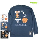 ySALE Z[zSequence V[PX TOM and JERRY FUNNY ART LS TEE gƃWF[ t@j[EA[g TVc T-0770907