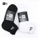 NEW ERA ニューエラ SOCKS ANKLE 3PAIRS ソックス アンクル 3ペア 11531693 11531695