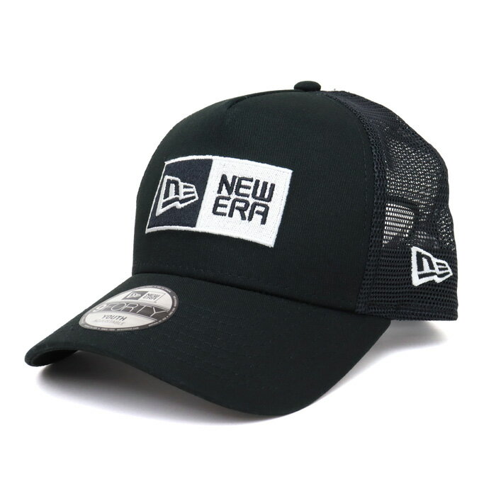 NEW ERA® ニューエラ キッズ キャップ Youth 9FORTY A-Frame トラッカー Box Logo ボックスロゴ Trucke..