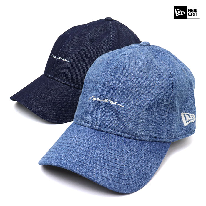 NEW ERA ニューエラ キャップ 9TWENTY Denim Handwritten Logo デニム ハンドリトゥンロゴ 14109851 14109852