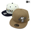 NEW ERA ニューエラ キッズ キャップ Youth 9FIFTY PEANUTS ピーナッツ 14124287 14124288