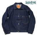 SUGAR CANE シュガーケーン ジャケット Super Denim Collectibles 07 13.5oz. BLUE DENIM BLOUSE 1946MODEL 13.5オンス ブルーデニムブラウス 1946年モデル SC19007 SC19007T 421A.ワンウォッシュ