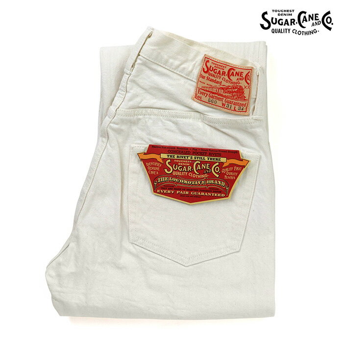 SUGAR CANE シュガーケーン ジーンズ 13oz. WHITE DENIM 1947 MODEL REGULAR STRAIGHT 13オンス ホワイトデニム 1947年モデル レギュラーストレート SC42560