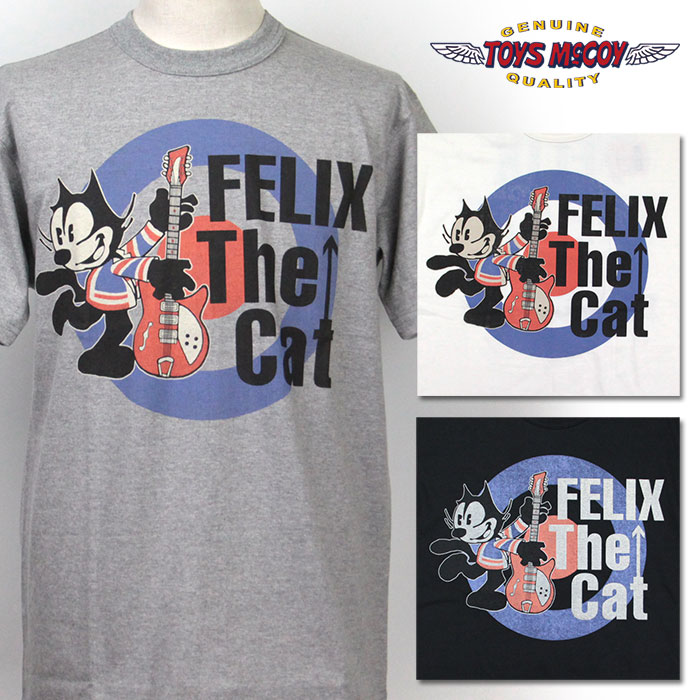 楽天MATSUYA 楽天市場店TOYS McCOY トイズマッコイ Tシャツ FELIX THE CAT TEE MAGIC BAG WORLD TOUR フィリックス・ザ・キャット Tシャツ マジック・バッグ・ワールド・ツアー TMC2122