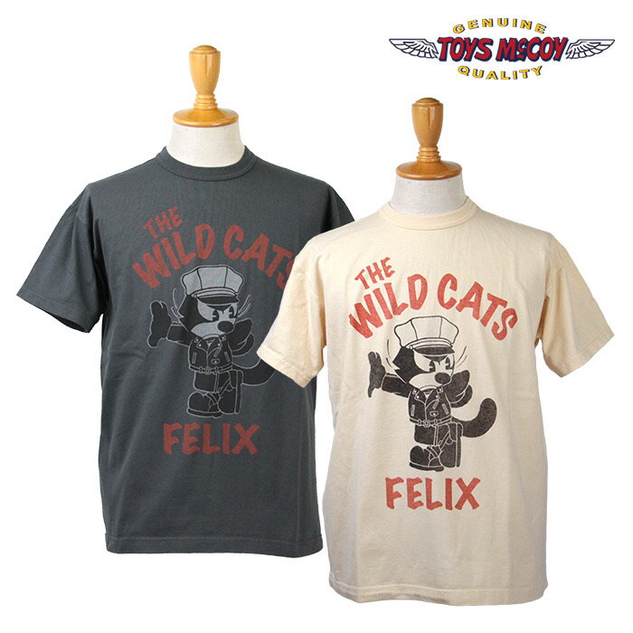 TOYS McCOY トイズマッコイ FELIX THE CAT TEE THE WILD CATS フィリックス ザ キャット TシャツTHE WILD CATS TMC2124