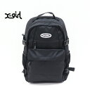 X-girl エックスガール レディース LOGO BACKPACK バックパック 105231053007(4)