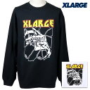 【SALE セール 20％OFF】XLARGE エクストララージ Tシャツ ROCK AND ROLL LS TEE 長袖プリントTシャツ ロックンロール 101221011012