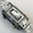 アメリカンスイッチ PSE 輸入スイッチ 3路ライトトグル【グリーン色ライト】ホタル