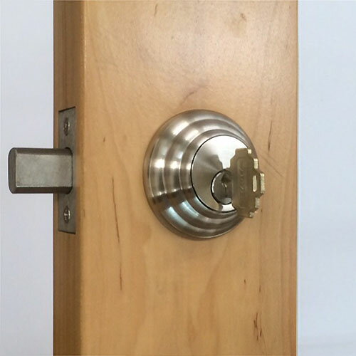 エムテック デッドボルトセット ロープロファイル サテンニッケル色/8455 2