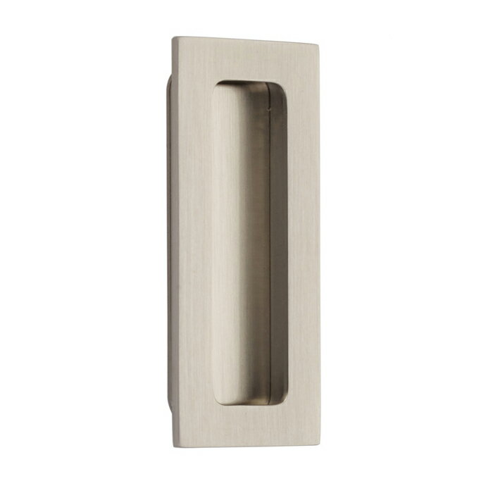 エムテック モダン フラッシュプル 4インチ（引き戸用取っ手）サテンニッケル
