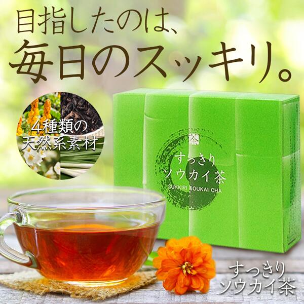 【15包入って200円！】【お一人様1個まで】ダイエット 茶 便秘 便秘茶 腸活 お茶 ダイエットティー すっきりソウカイ茶